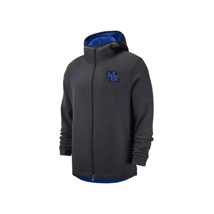 Veste à capuche zippée Kentucky Wildcats NCAA Dri Fit Showtime 19