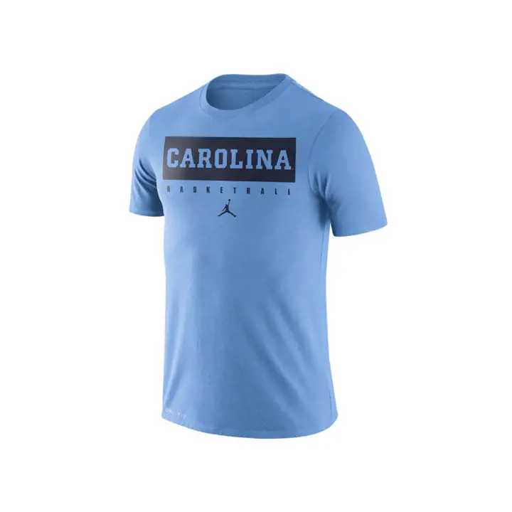 T-shirt d'entraînement de basket-ball NCAA Dri-Fit Tar Heels de la Caroline du Nord