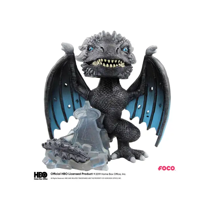 Los Angeles ANGELS TRÔNE DE FER DRAGON DE GLACE BOBBLE ast