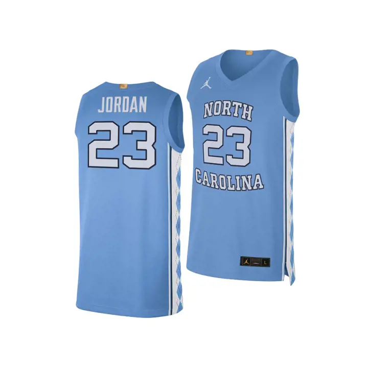 Maillot de basket-ball en édition limitée N Carolina NCAA Michael Jor