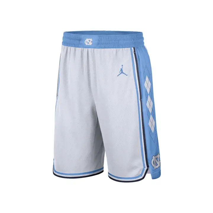 Short réplique de basketball North Carolina Tar Heels NCAA Domicile
