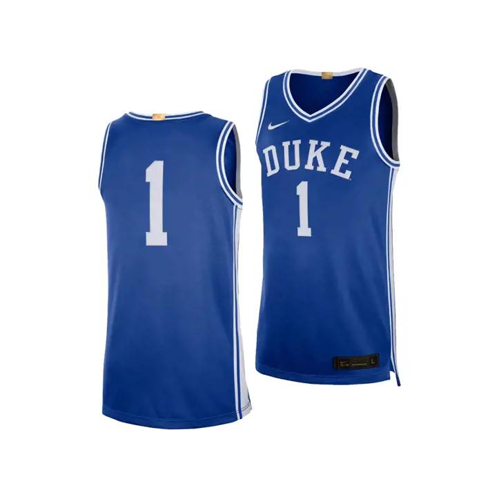 Maillot de basket en édition limitée Duke Blue Devils NCAA rbl/wht