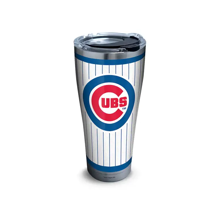 Gobelet en acier inoxydable à rayures Chicago Cubs 30 oz MLB