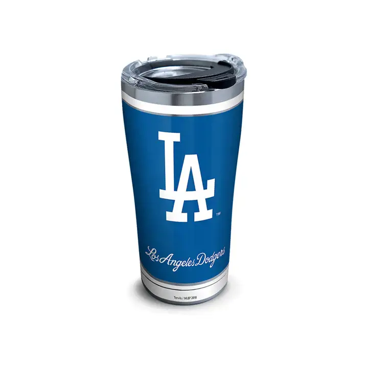 Los Angeles Dodgers 20oz MLB Home Run Acier Inoxydable bleu/