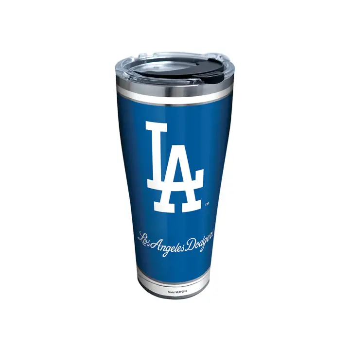 Los Angeles Dodgers Gobelet en acier inoxydable pour les circuits MLB, 887 ml, bleu/