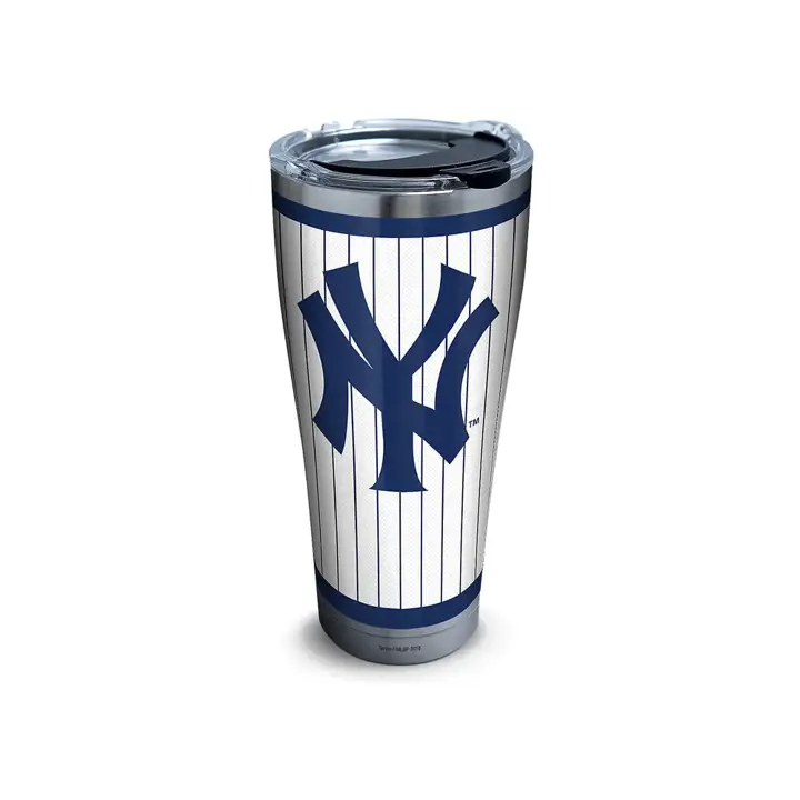 New York Yankees 30oz MLB Pinstripes en acier inoxydable b./b.