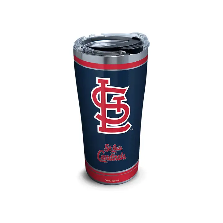 St. Louis Cardinals 20oz MLB Bouteille isotherme en acier inoxydable Home Run bleu marine/