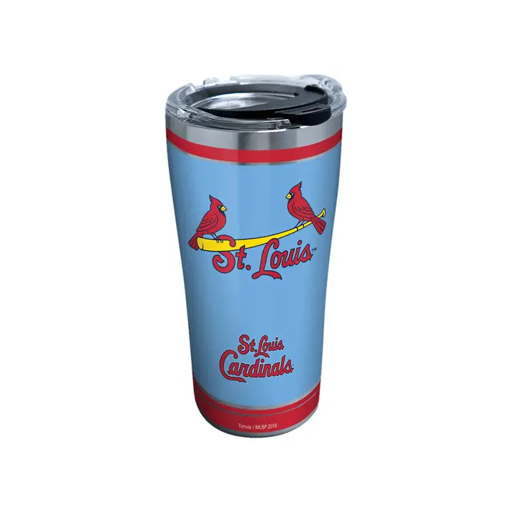 Bouteille en acier inoxydable de 20 oz des Cardinals de St. Louis (MLB)