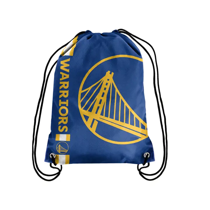 Sac à dos à cordon avec grand logo Golden State Warriors