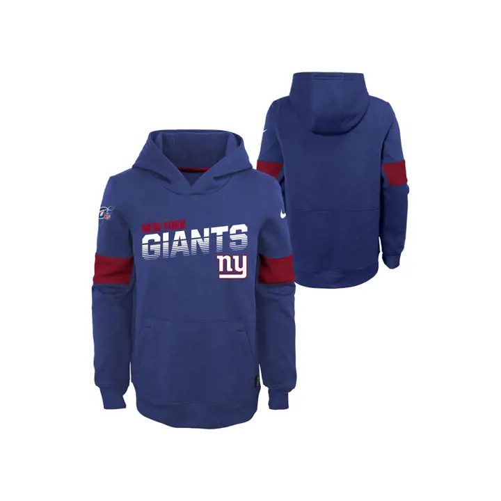 Sweat à capuche thermique NFL New York Giants pour jeune 19 rbl