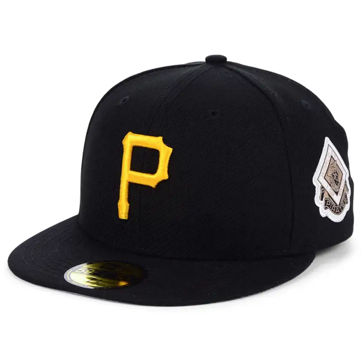Casquette 59FIFTY MLB World Series Pittsburgh Pirates noire