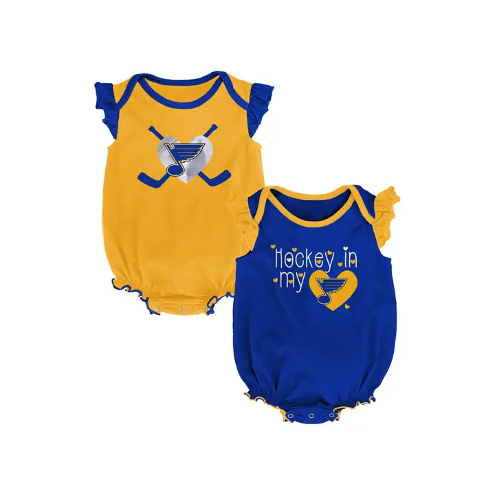 St. Louis Blues LNH Ensemble 2 pièces pour nouveau-né fille Joueuse rbl