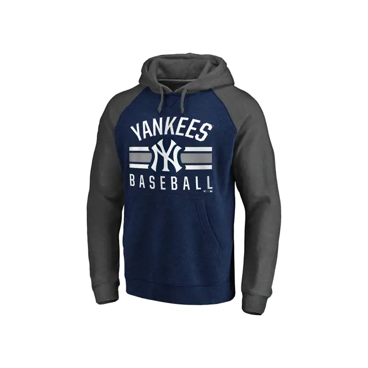 Sweat à capuche New York Yankees MLB Strikeout Marine/Anthracite
