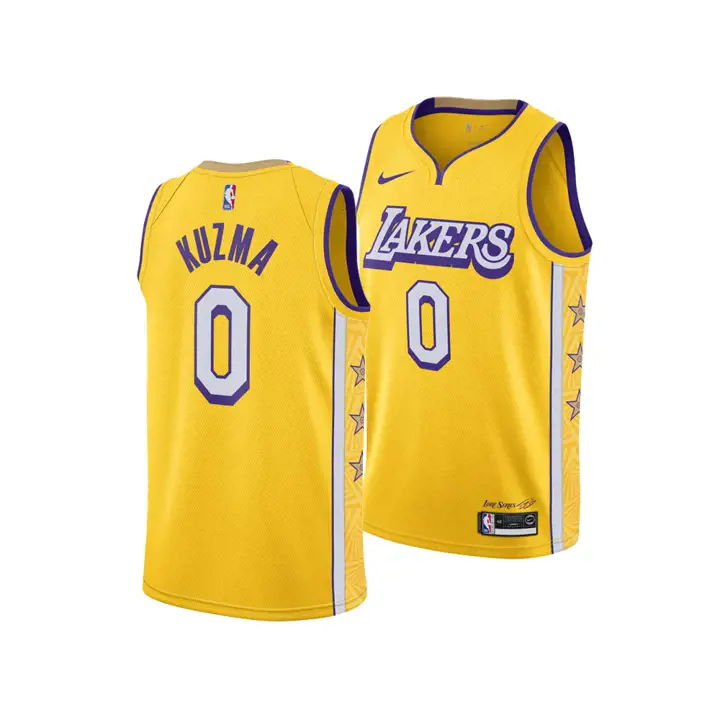 NBA City Edition MAILLOT SWINGMAN 19 jaune KYLE KUZMA