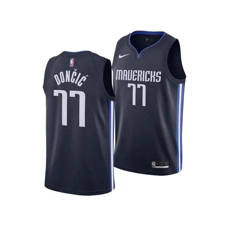 MAILLOT SWINGMAN NBA STATEMENT Bleu marine/Bleu/Blanc LUKA DONCIC
