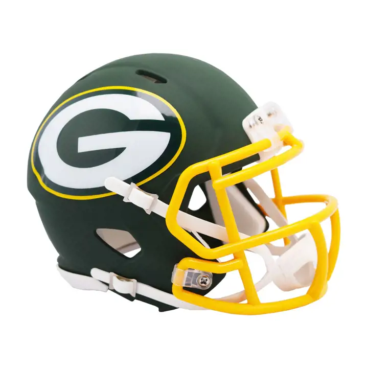 Casque Alt Mini Speed AMP Packers de Green Bay