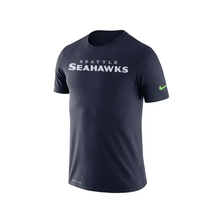 T-shirt Essentiel NFL Dri-Fit Coton Logo SEATTLE SEAHAWKS N