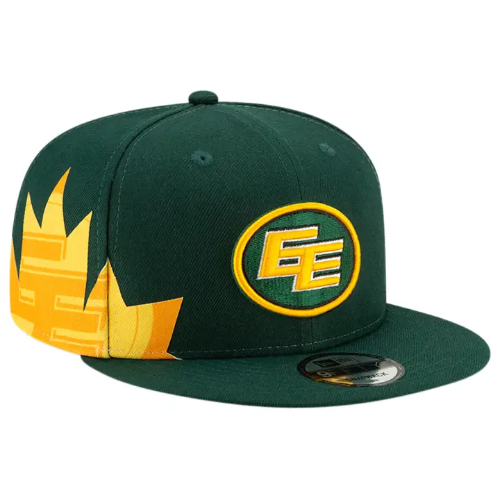Edmonton Eskimos LCF Choix 2019 9FIFTY vert foncé/jaune