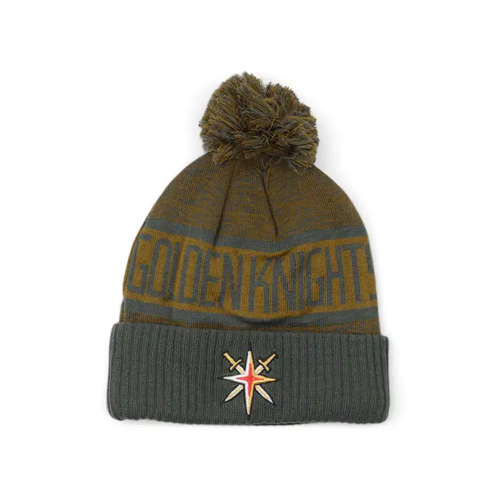Tuque des Golden Knights de Vegas (LNH), logo alternatif, gris