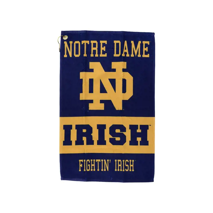 Serviette de sport pour pique-nique d'avant-match Notre Dame Fighting Irish blc