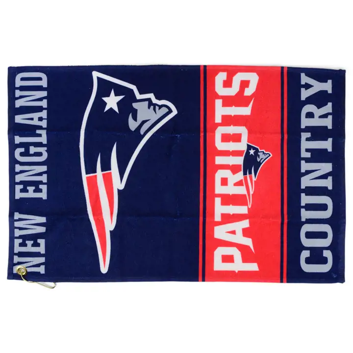 Serviette de sport blanche New England Patriots Tailgate