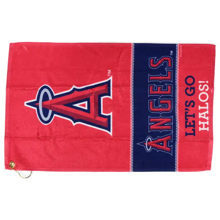 Serviette de sport Los Angeles Angels Tailgate blanche