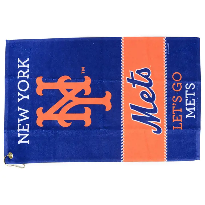 Serviette de sport pour pique-nique des Mets de New York, blanche