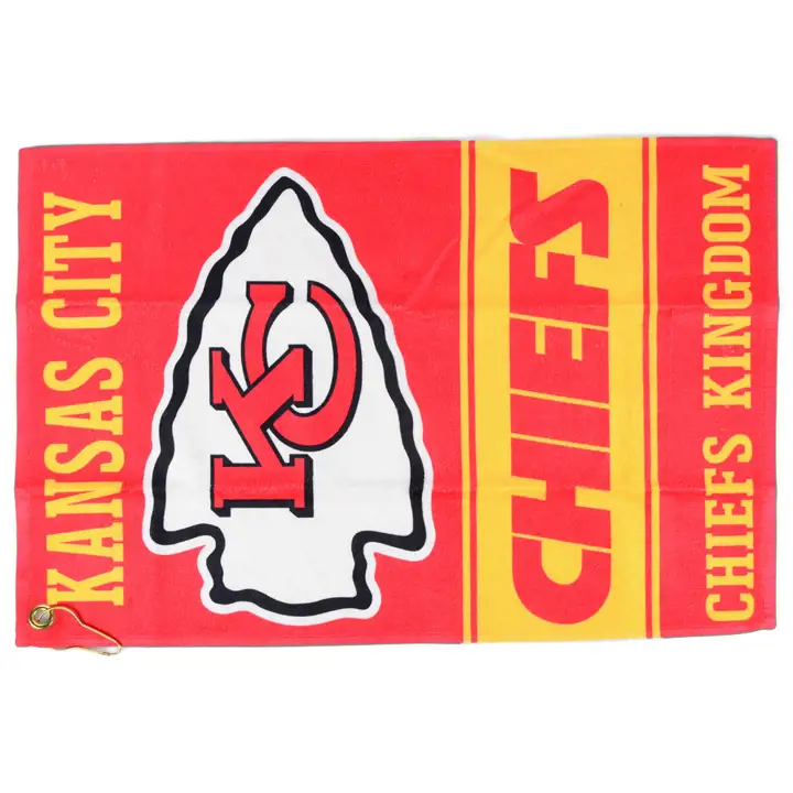 Serviette de sport pour le hayon des Chiefs de Kansas City blc