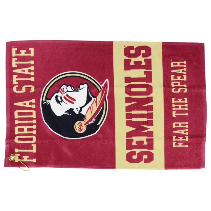Serviette de sport pour pique-nique Florida State Seminoles blanche