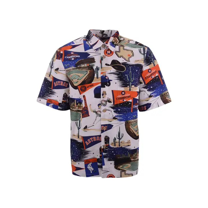 T-shirt à manches courtes MLB Scenic Print Houston Astros