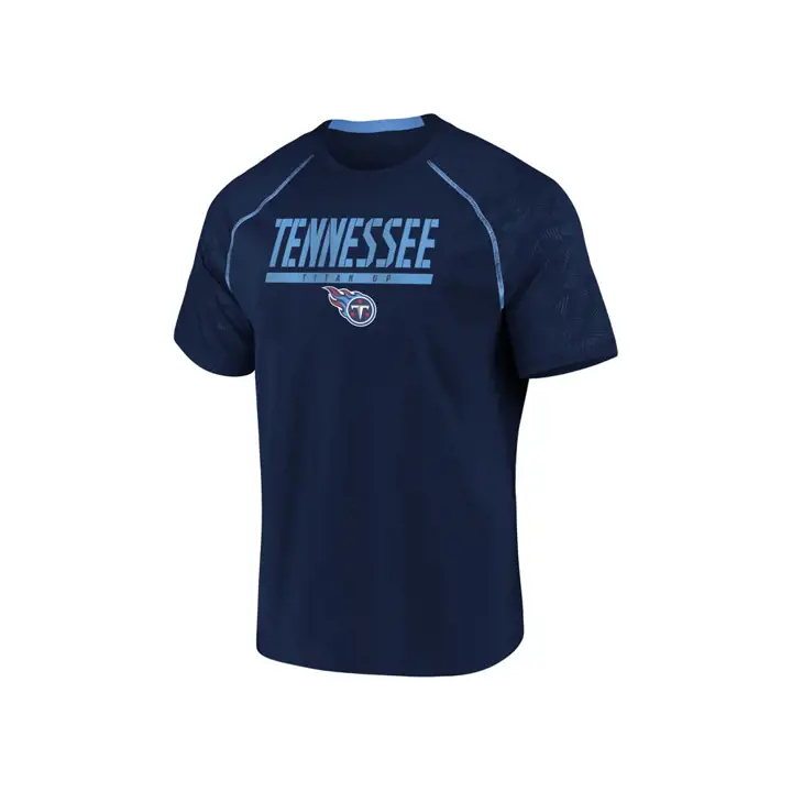 T-shirt bleu marine Tennessee Titans NFL Defender Mission 19