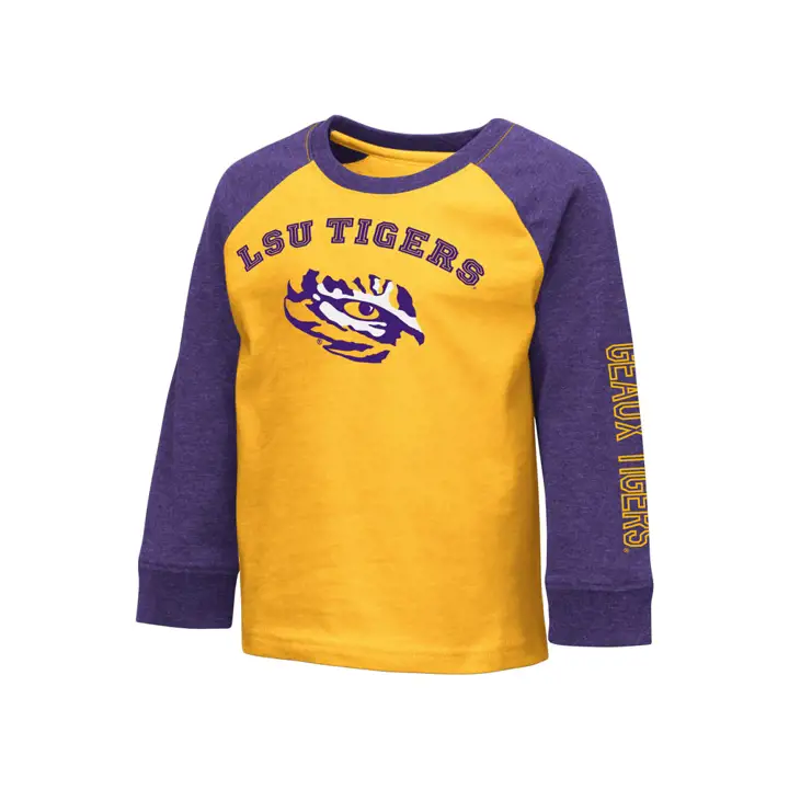 L.S.U. NCAA T-Shirt Manches Longues Bébé Garçon 19 pur