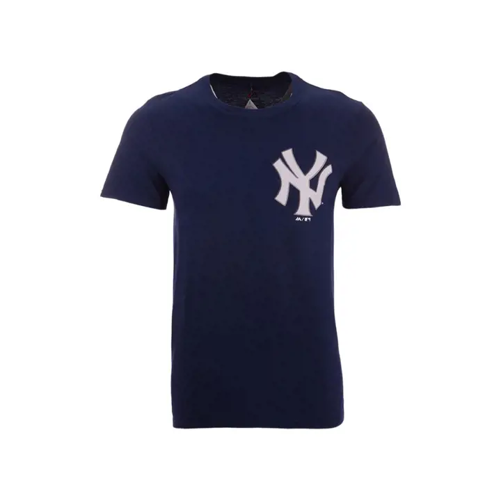 T-shirt officiel de joueur des New York Yankees MLB Aaron Judge Nav