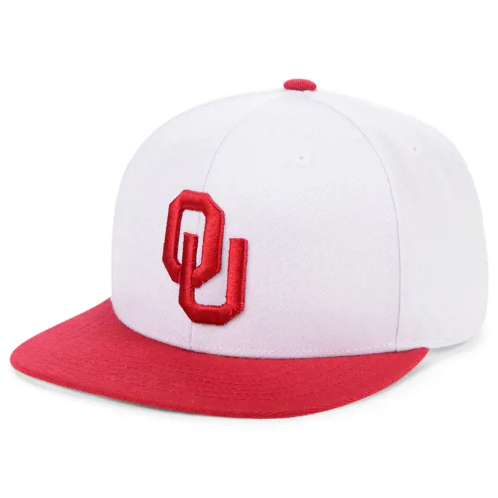 Oklahoma Sooners NCAA TOW Core Snap BLANC/CRIMSON