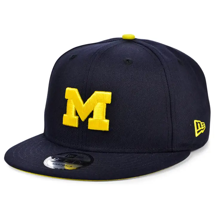 Casquette snapback 9FIFTY Michigan NCAA Core bleu marine