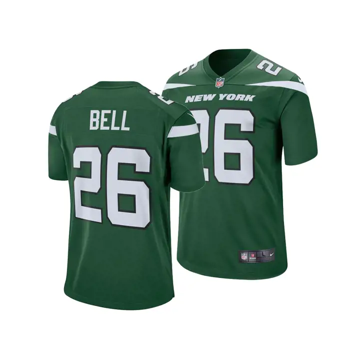 Maillot de match NFL NY JETS Le'Veon Bell vert
