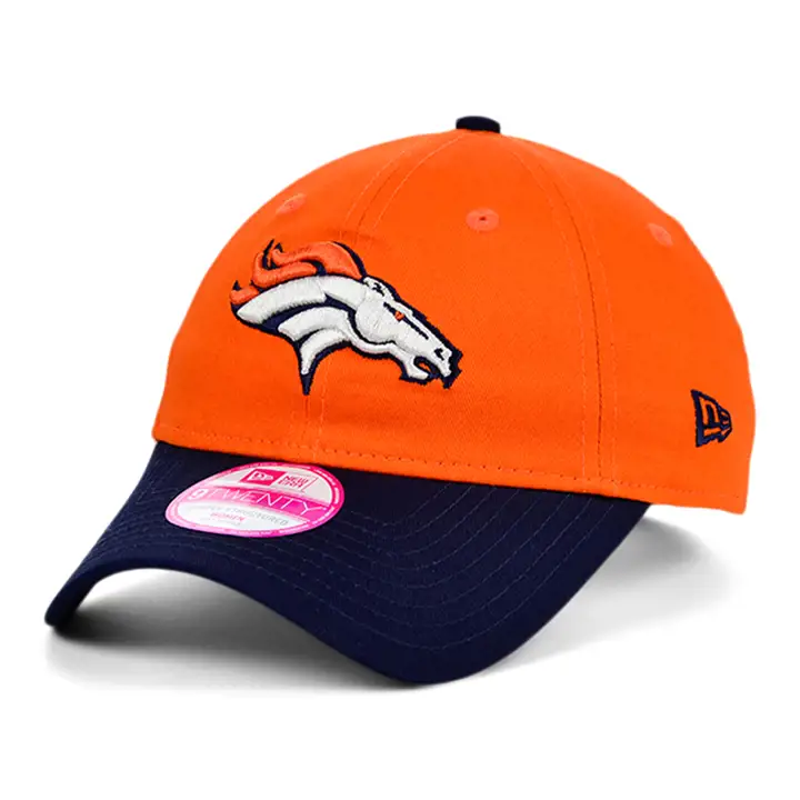 BRONCOS NFL FEMMES Casquette Officielle Sideline 9FORTY orange/marine