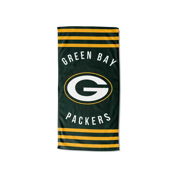 Serviette de plage 30x60 720 Green Bay Packers verte