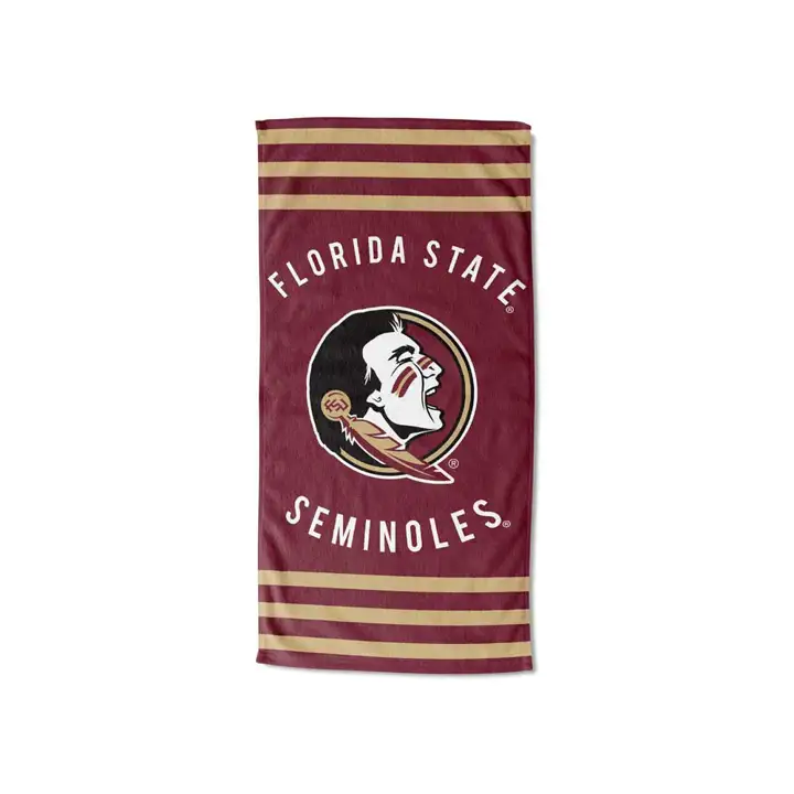 Serviette de plage 30x60 720 Florida State Seminoles rouge