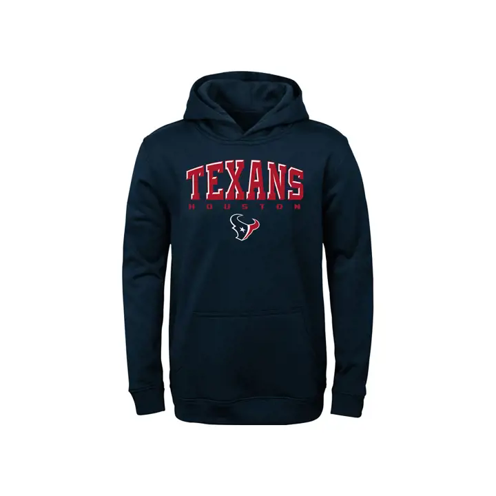 NFL Youth BF Fleece Hoodie 19 Houston Texans marine