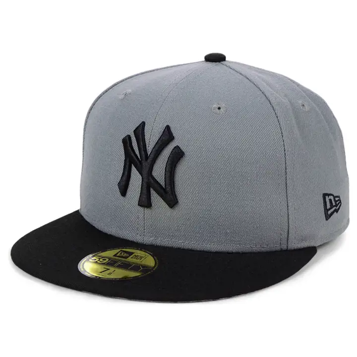 NEW YORK YANKEES MLB BASIC GRIS/NOIR 59FIFTY GRIS/NOIR