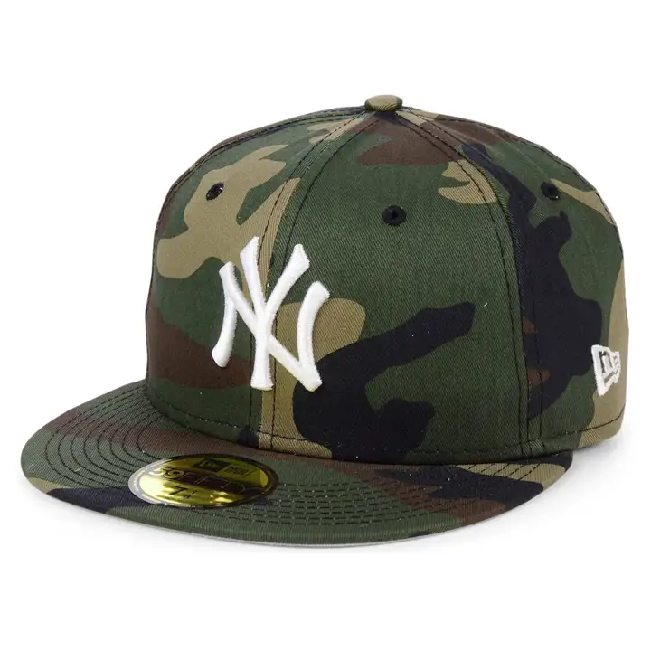 NEW YORK YANKEES MLB WOODLAND BASIC 59FIFTY WOODLAND