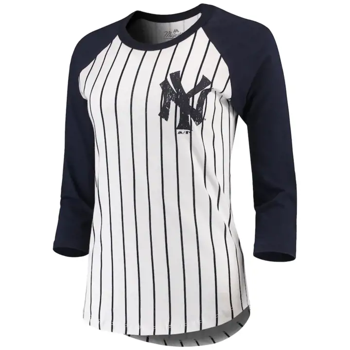 New York Yankees MLB Pinstripe Player Raglan Aaron Judge ivo