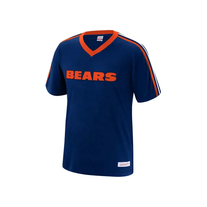 Maillot en V NFL Overtime Win Chicago Bears marine/orange