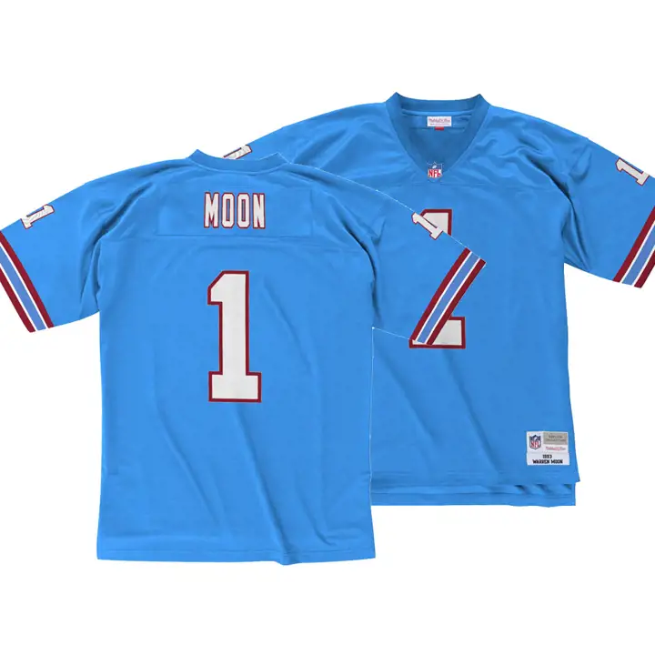Maillot de football américain NFL M&N Replica Throwback Houston Oilers lbl Warren M