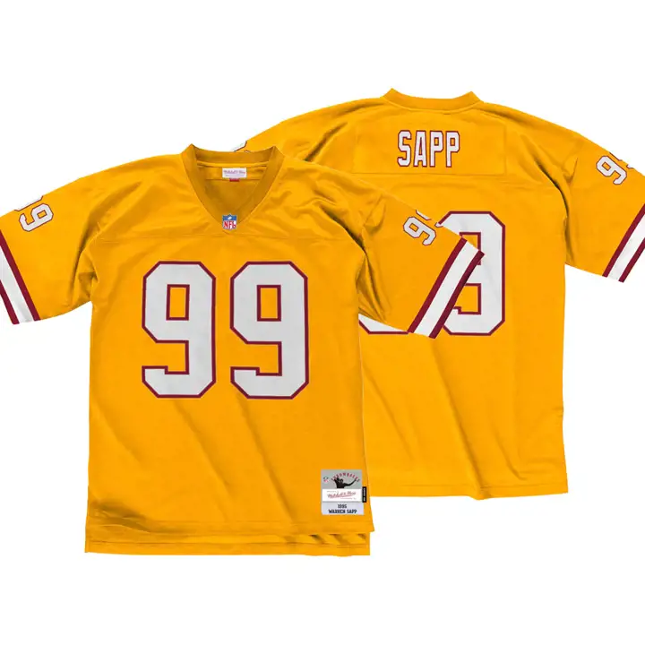 Maillot Rétro NFL M&N Replica Tampa Bay Buccaneers or
