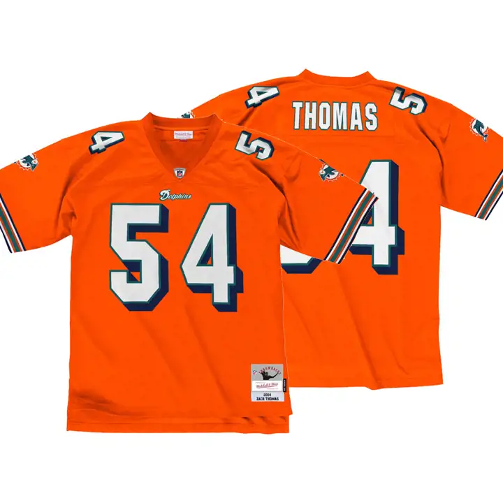 DOLPHINS NFL M&N Maillot Rétro Réplique Zach Thomas org