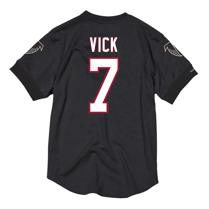 FALCONS NFL N&N Haut Col Rond en Mesh 19 Michael Vick noir