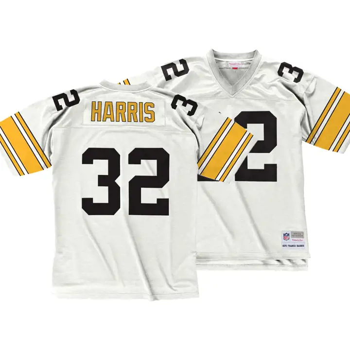 Pittsburgh Steelers NFL M&N Maillot Rétro Réplique Franco