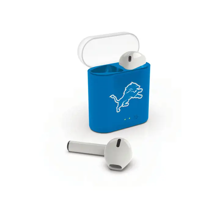 Écouteurs sans fil Detroit Lions blc/bleu